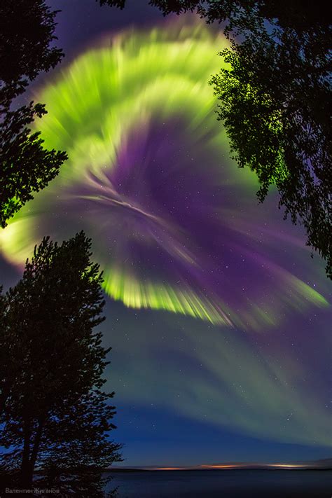 Northern lights in the sky over Murmansk region · Russia Travel Blog