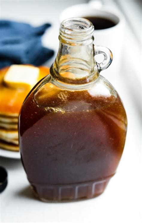 Sugar Free Keto Maple Syrup Recipe (With 0 Carbs!)