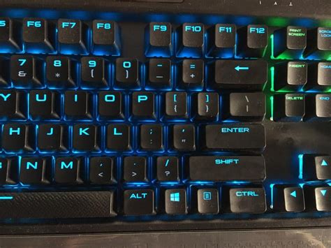 Corsair K95 Keyboard Layout