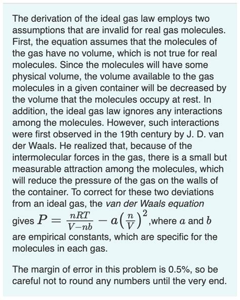 Solved The derivation of the ideal gas law employs two | Chegg.com