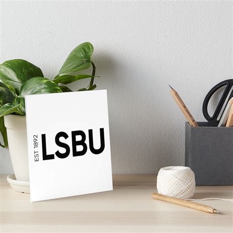 "LSBU College Logo" Art Board Print by JulieLeeShop | Redbubble