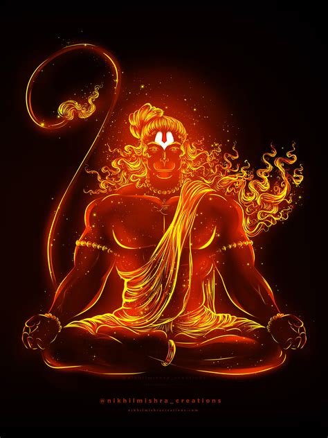 Hanuman ji Digital art :: Behance