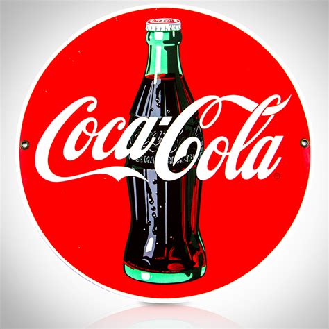 Coca-Cola // Original Vintage Sign - RARE-T - Touch of Modern