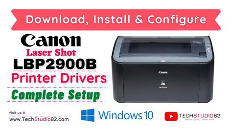 How to Install Canon LBP 2900B Printer Drivers on Windows 10 , 11 - YouTube