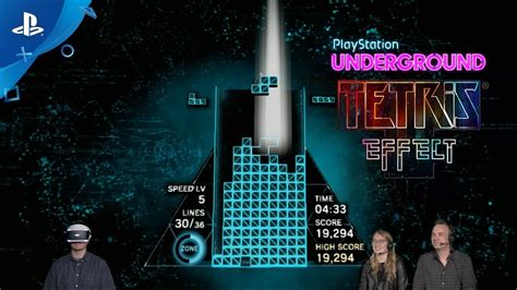 Tetris Effect - PS VR Gameplay | PlayStation Underground - YouTube