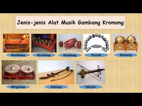 Gambang Kromong, Alat Musik Budaya Tionghoa-Betawi