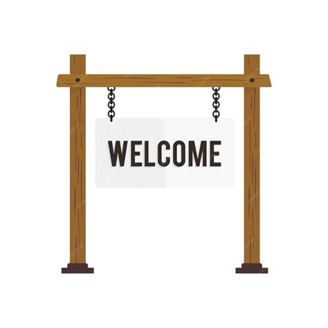 Free Vector | Illustration of welcome sign vector