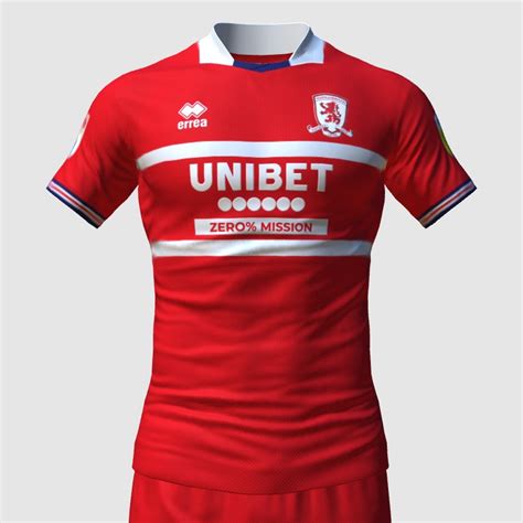 Middlesbrough FC 2023/24 Home Kit - FIFA 23 Kit Creator Showcase