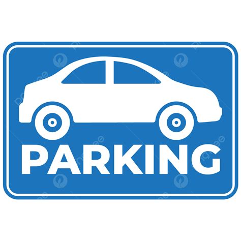 Car Parking Sign Design Template Vector, Traffic Sign, Parking Symbol ...