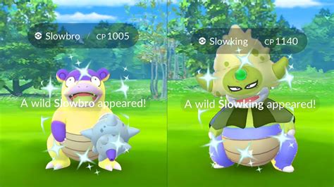 Amazing!! 😍 These "GALARIAN SHINY" Slowbro & Slowking in Pokemon Go ...