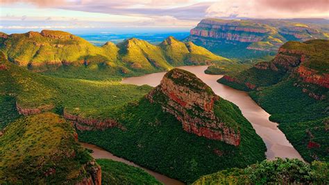 nature, Landscape, Mountain, Trees, Clouds, Bird's Eye View, Forest ...