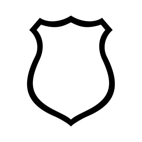 Blank Police Badge - ClipArt Best