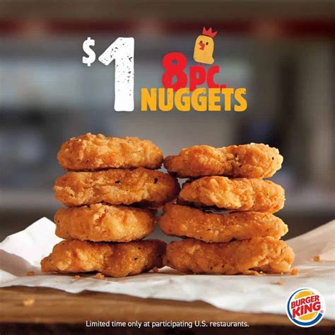 Burger king nuggets - ladegprints