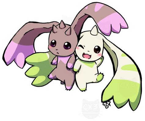 Lopmon and Terriermon | Pokemon, Digimons, Anime