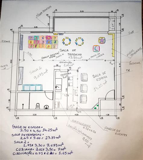 Layout planta baixa - Projetos Especiais de Arquitetura de Interiores