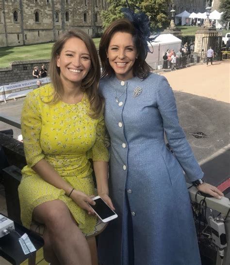 Katy Tur and Stephanie Ruhle of NBC News in Windsor, England | Long ...