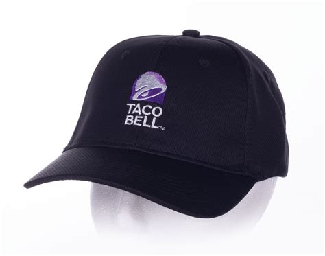 Taco Bell Black Moisture Wicking Cap -TB-BC