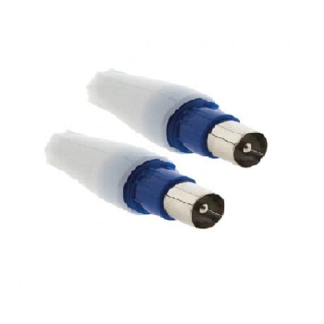 Male Cable TV Plug Pack of - 2 with RF Head