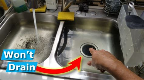 Kitchen Sink Slow Drain