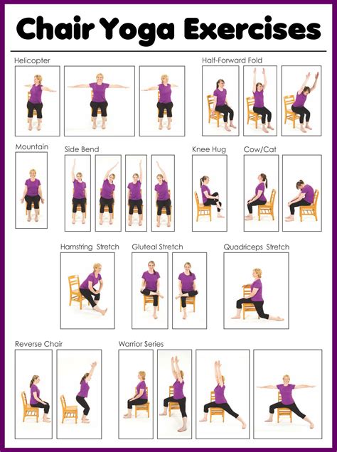 Printable Chair Exercises