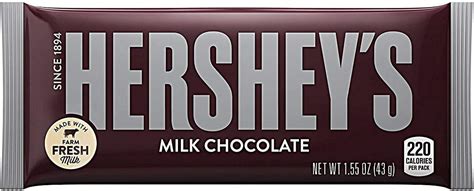 Hershey's Milk Chocolate Candy Bars, Bulk Candy, 1.55-Oz. Bars, 36 ...