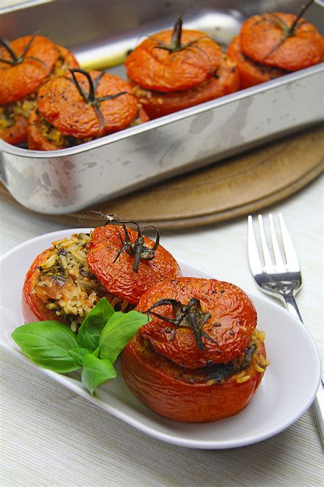 Roasted Rice-Stuffed Tomatoes recipe – The Artisan Food Trail