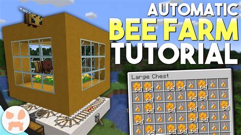 Minecraft Bee Farm Build