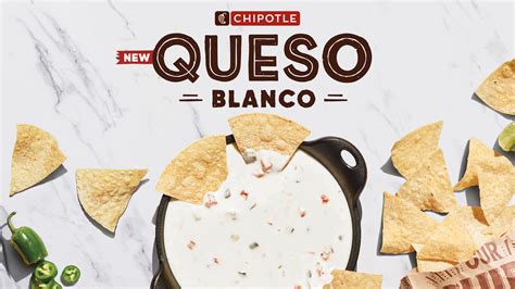 Chipotle Launches New Queso Blanco Nationwide - Feb 26, 2020