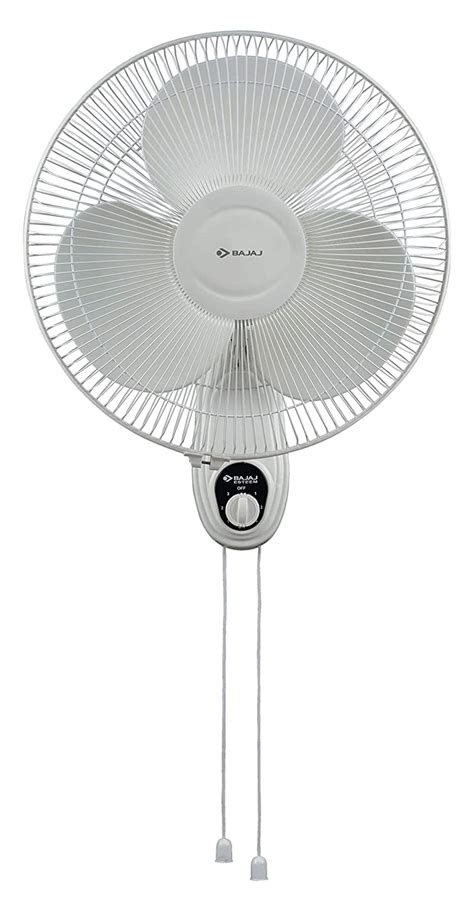 Bajaj Esteem 400 mm Double String Wall Fan (White) - Jaycee Enterprises