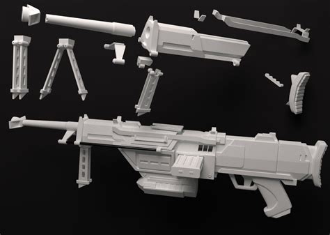 Star Wars DC17M Interchangeable Weapons System Digital Files - Etsy UK