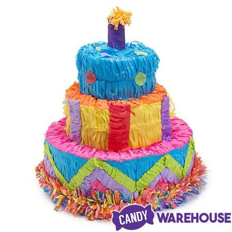 Birthday Cake Pinata | Candy Warehouse | Cake, Birthday candy, Birthday ...