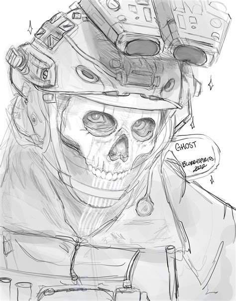 ghost / call of duty by blurryspirits on DeviantArt