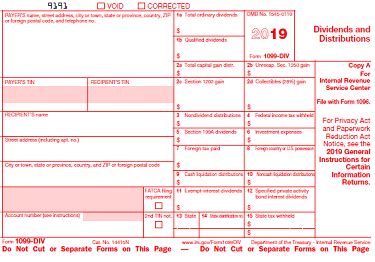 1099-DIV Software - 1099-DIV printing and e-filing by WorldSharp $89