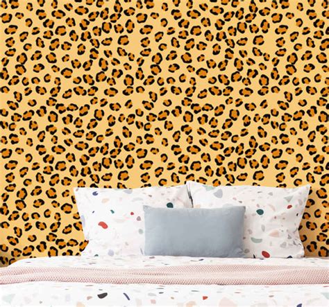 Leopard print hladnih životinjskih tapeta - TenStickers