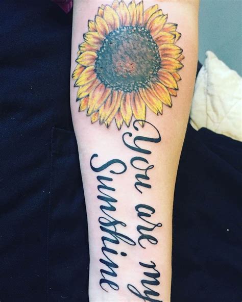 101 Amazing You Are My Sunshine Tattoo Ideas You Need To See! | Outsons ...