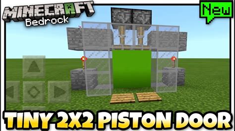 How to build a 2x2 piston door - kobo building