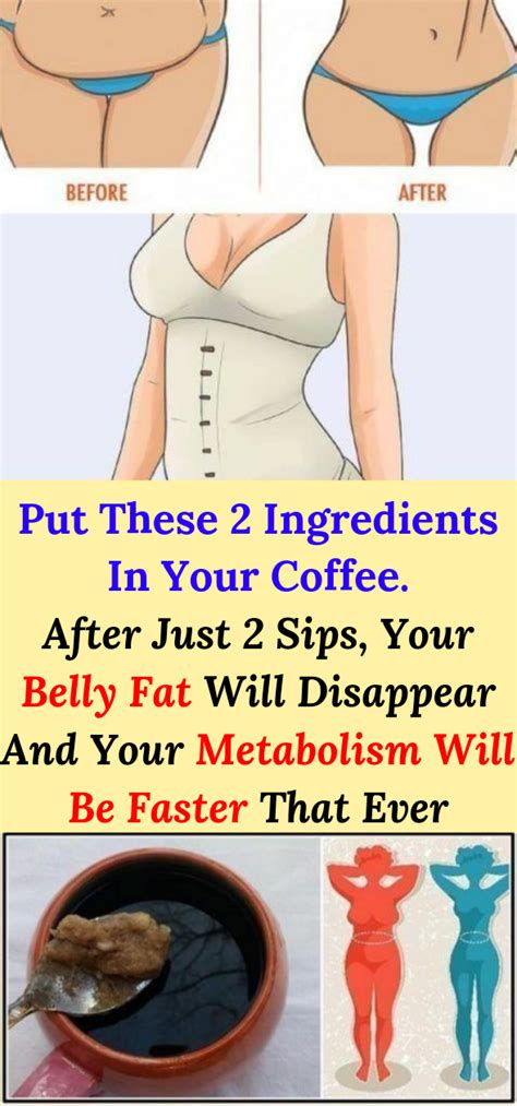 These 2 Ingredients In Your Coffee, Will Remove Belly Fat - wellness ...