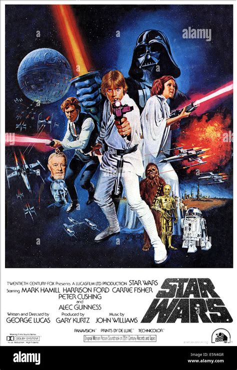 1977 Star Wars Movie Poster