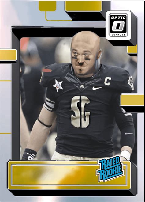 Shanes West Point Rookie card : r/ShaneGillis