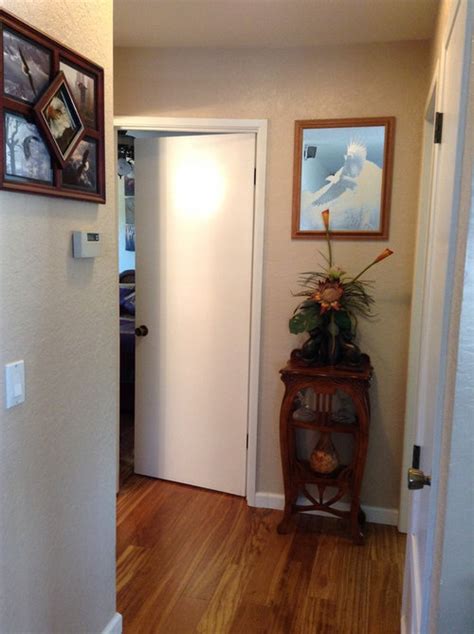 Custom Sized Door for Furnace Closet Transforms the Space