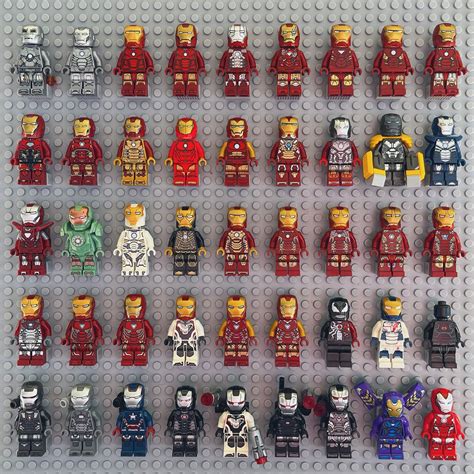 12 years of collecting LEGO Iron Man minifigures! : r/LegoMarvel