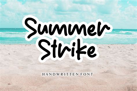 Summer Strike By Letterafa Studio | TheHungryJPEG