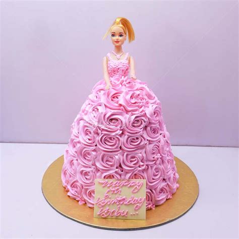 Details 142+ simple barbie birthday cake best - awesomeenglish.edu.vn