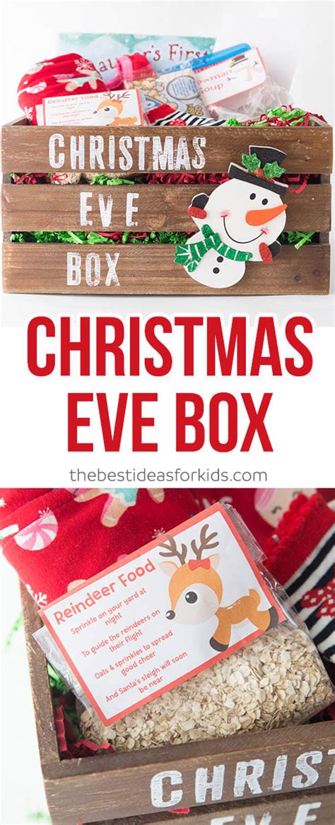 Christmas Eve Box - DIY Ideas and Free Printables