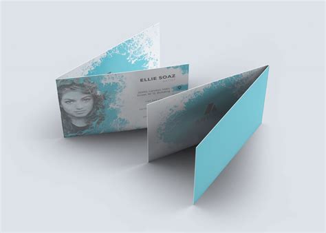 Folded Business Card Design - The Leaflet Design Company