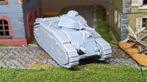 Tank Char B1 bis (France, WW2) - Wargaming3D