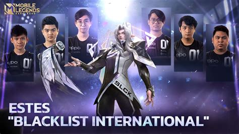 New Skin | Estes "Blacklist International" | Mobile Legends: Bang Bang ...