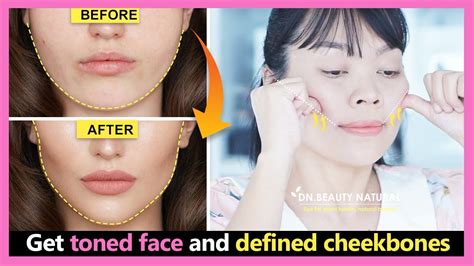 Cheekbones Lift Exercise | Get toned face & lose fat face | Make a ...