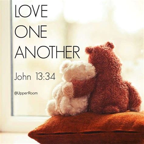 Love One Another, Bible Verse John 13:34 | Inspirational Quotes ...