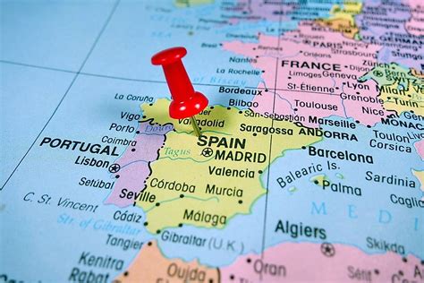 Which Countries Border Spain? - WorldAtlas.com